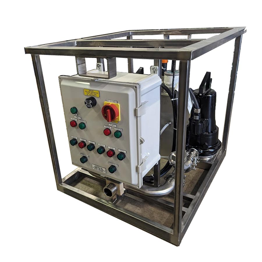 PortaFlo Dry Pit skid from Floco